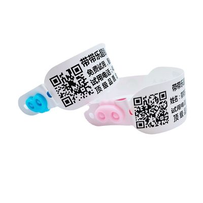Imprimante GODEX Bracelet unique imperméable à l' eau rose pour l' identification des patients hospitalisés