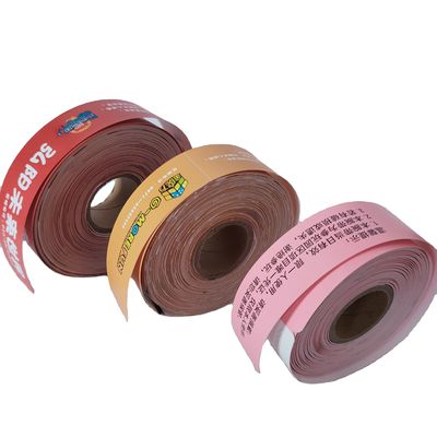Bracelet en papier imprimable avec code à barres thermique auto-adhésif et facile