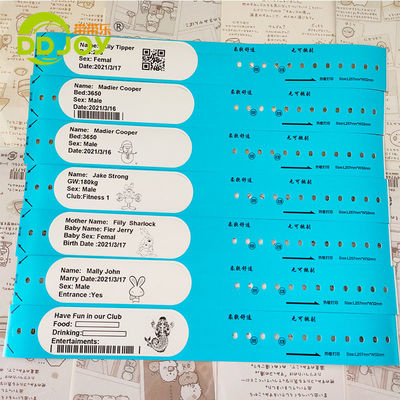 Matériau thermique bijoux Matériau principal OEM ODM Bracelets d'identification pour adultes étanches