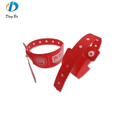 Type de bijoux Bracelets en plastique écologique jetable pour les concerts Bracelets en PVC/vinyle