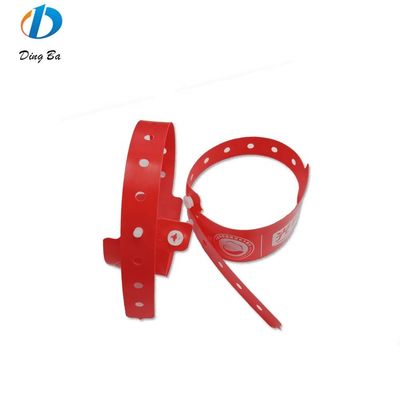 Type de bijoux Bracelets en plastique écologique jetable pour les concerts Bracelets en PVC/vinyle