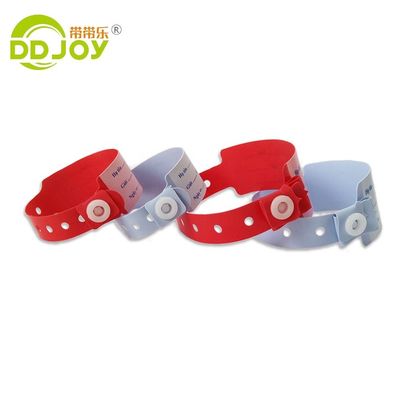 Bracelet jetable en PVC personnalisé pour patient super doux 170*18mm
