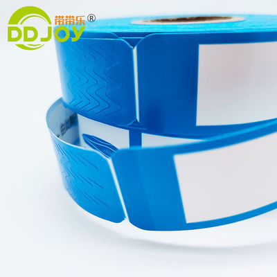 Coloris personnalisés en papier synthétique thermique Bracelet à poignet pour événements