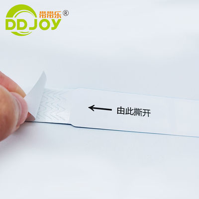 Événements pittoresques Billets d'entrée Couleur personnalisée Bracelet auto-imprimable Produits de bureau
