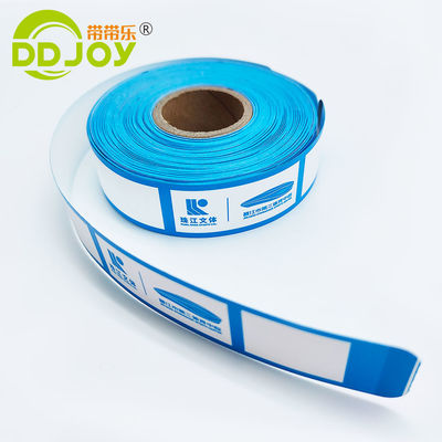 Événements pittoresques Billets d'entrée Couleur personnalisée Bracelet auto-imprimable Produits de bureau