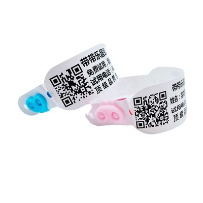 Bracelet thermique VIP à code à barres pour enfant adulte lors d'événements de réseautage