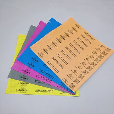 Des bracelets en papier personnalisés pour les promotions 250*25mm/250*19mm