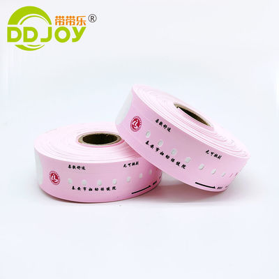 205*25 mm bracelet à rouleaux de code-barres personnalisé pour enfant pour l'identification du patient hospitalisé