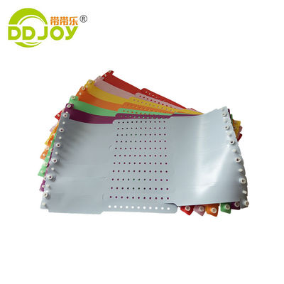 Bracelet médical personnalisé doux pour enfants Couleur rose 250 * 25 mm Taille adulte OEM