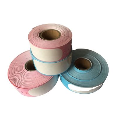 Poignet en papier synthétique thermique à impression couleur pour l'identification du patient 257*32mm