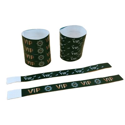 250*25mm/250*19mm Bracelet Tyvek couleur solide étanche et durable pour toutes les occasions