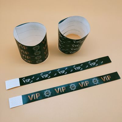 250*25mm/250*19mm Bracelet Tyvek couleur solide étanche et durable pour toutes les occasions