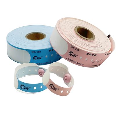 Bracelet jetable personnalisé pour le terrain de jeu des enfants Loterie étanche et durable