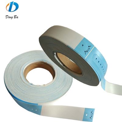 Bracelet jetable personnalisé pour le terrain de jeu des enfants Loterie étanche et durable