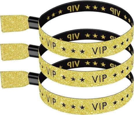 Protection de l'environnement Une fois les marques Logo Impression de texte Bracelets avec logo orange