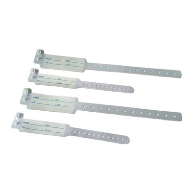Options d'expédition UPS DHL EMS Fedex TNT Bracelet en PVC rose personnalisé pour l'hôpital