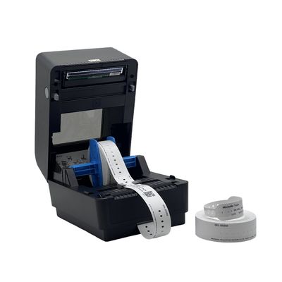 DD Joy Roll jetable taille adulte imprimable thermique de l'hôpital ID bracelet avec bleu