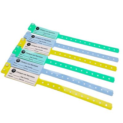 100 pièces de bracelets d'identité personnalisés pour le parc pour enfants