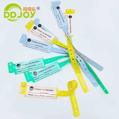 100 pièces de bracelets d'identité personnalisés pour le parc pour enfants