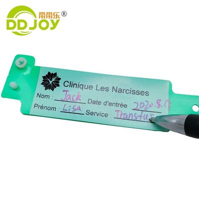 100 pièces de bracelets d'identité personnalisés pour le parc pour enfants