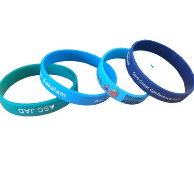Événements sportifs Bracelets en caoutchouc GlOW personnalisés pour les festivals