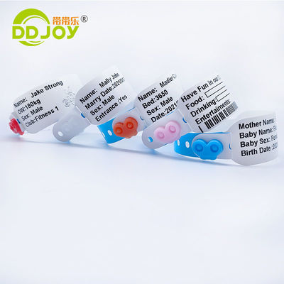 257*32mm bracelet imprimable thermique pour l'identification du patient hospitalier