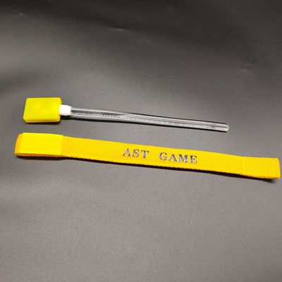 Impression offset personnalisée Nylon flashing Bracelets LED brillent dans l'obscurité pour les événements Concerts