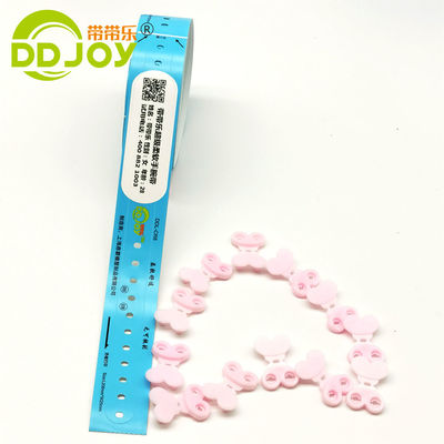 205*25mm enfant Bracelet imprimable en papier thermique pour la fabrication Entrée VIP au concert