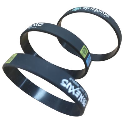 Bracelet en caoutchouc personnalisé pour cadeaux de festival