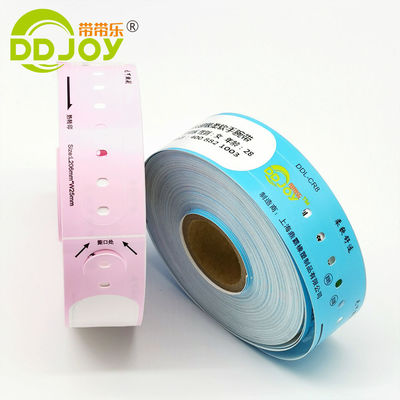 205*25mm enfant Bracelet imprimable en papier thermique pour la fabrication Entrée VIP au concert