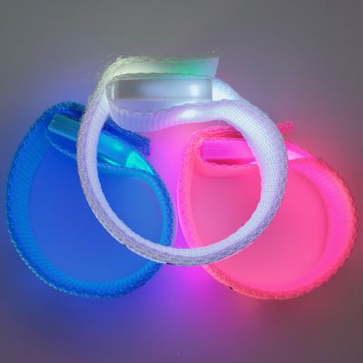 255.16*20mm Poignée LED imprimée sur mesure pour les fêtes et les événements qui brillent dans le noir