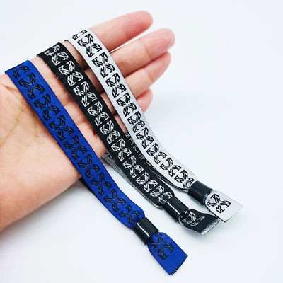 Bandes de poignet en tissu imprimé résistant aux déchirures pour les festivals de musique et l'entrée des hôtels