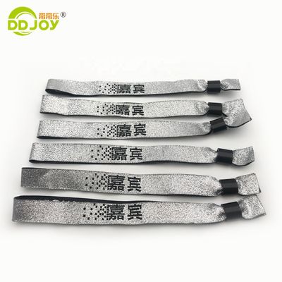Polyester sur mesure Festival Bracelet tissé Bracelet Tissu Tissu Bracelets TNT Expédition