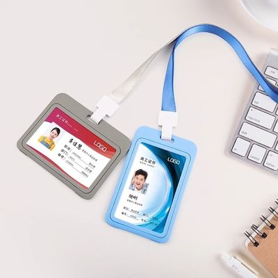 Logo personnalisé porte-clés courroie de cou Lanyard transfert thermique imprimé pour le bureau Essentiel