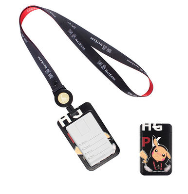 Logo personnalisé porte-clés courroie de cou Lanyard transfert thermique imprimé pour le bureau Essentiel