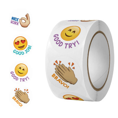 Impression d'autocollants sur commande personnalisée Accepté Cute Rainbow Stickers pour la décoration de cadeaux