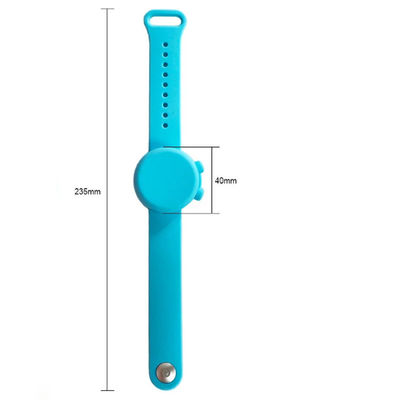 Bracelet de désinfectant pour les mains en silicone avec distributeur réglable