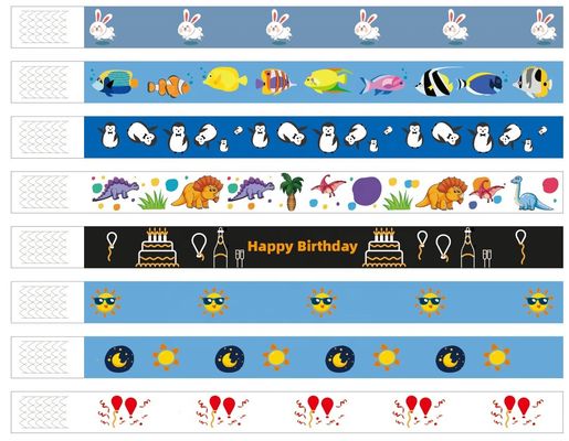 Des bracelets en papier Tyvek pour le design personnalisé