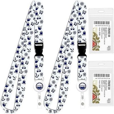 Lanyards à logo personnalisé Matériau en polyester pour les occasions de bureau