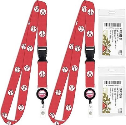 Lanyards à logo personnalisé Matériau en polyester pour les occasions de bureau