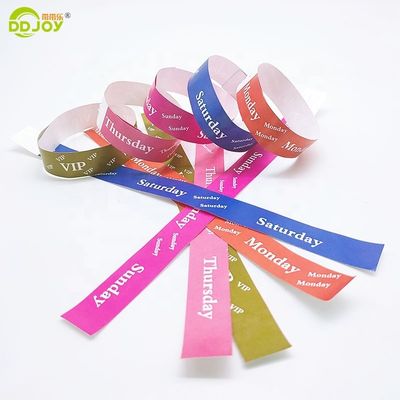 Événements/Festivals/Parcs/Fêtes/Clubs/Réunions Scénarios d'utilisation Bracelets en papier étanches