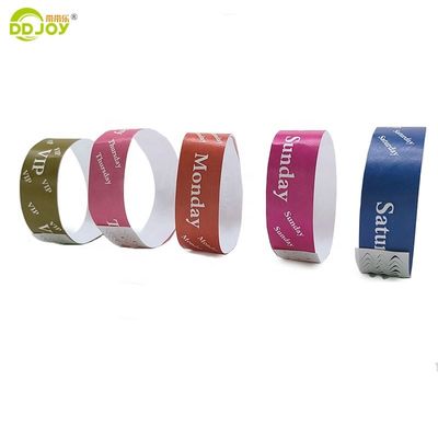 Événements/Festivals/Parcs/Fêtes/Clubs/Réunions Scénarios d'utilisation Bracelets en papier étanches