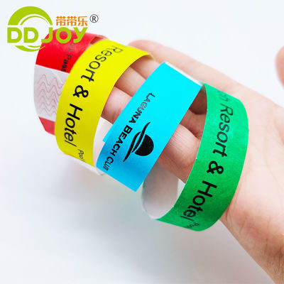 Bracelet unique pour l'identification lors d'événements/festivals/parcs personnalisable étanche