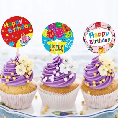 500pcs enfants dessin animé joyeux anniversaire autocollants adhésif autocollant pour la décoration de fête
