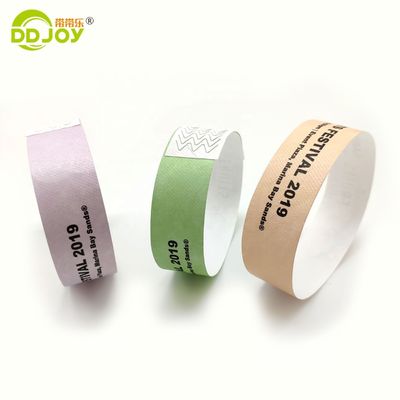 Logo personnalisé Bracelet à numéro de série pour la gestion d'événements