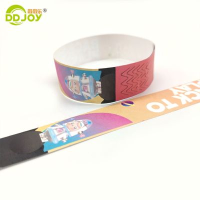 Logo personnalisé Bracelet à numéro de série pour la gestion d'événements