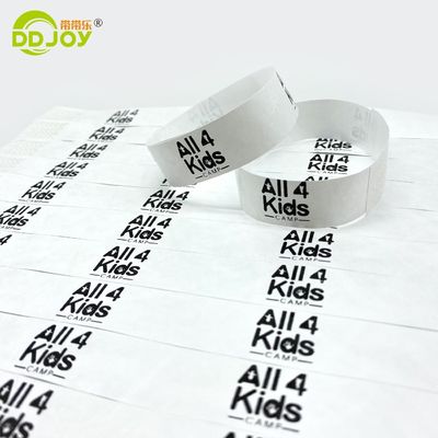 Des bracelets Tyvek personnalisables pour tout festival ou événement 2-7 jours Temps de production