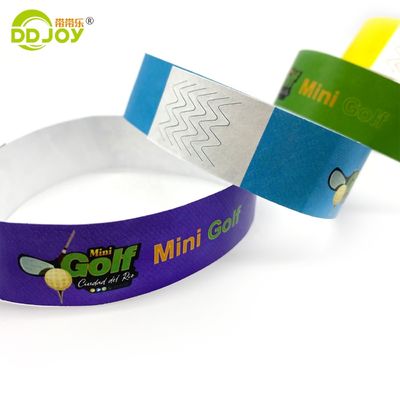 Des bracelets Tyvek personnalisables pour tout festival ou événement 2-7 jours Temps de production