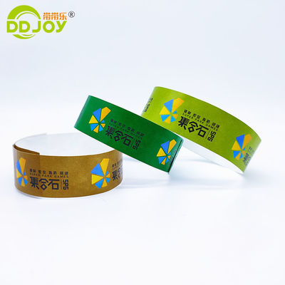 Des bracelets Tyvek personnalisés pour une fois aux événements VIP