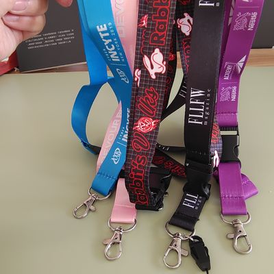 Lanyard de cou de bureau personnalisé avec DHL/UPS/FEDEX/Aramex TNT Expédition et impression de logo